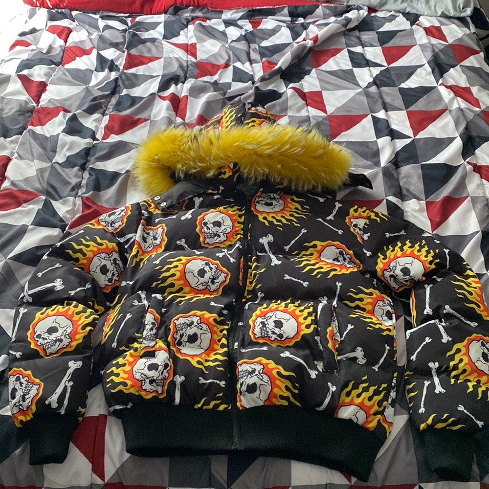 Soleboy Flamehead Puffer Jacket